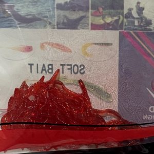 طعمه کرم خونی ژله ای مارک SOFT Bait